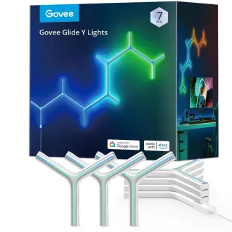 Govee LED RGBIC Y Form Licht Panel - 7pcs Govee LED RGBIC Y Form Licht Panel - 7pcs