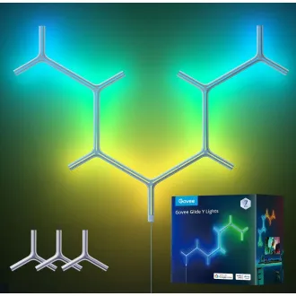 Govee LED RGBIC Y Form Licht Panel - 7pcs Govee LED RGBIC Y Form Licht Panel - 7pcs