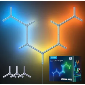 Govee LED RGBIC Y Form Licht Panel - 7pcs Govee LED RGBIC Y Form Licht Panel - 7pcs