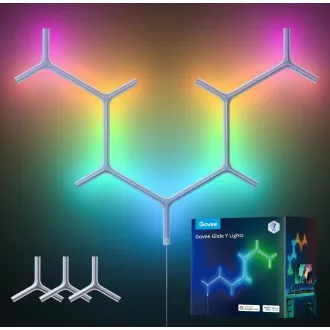 Govee LED RGBIC Y Form Licht Panel - 7pcs Govee LED RGBIC Y Form Licht Panel - 7pcs