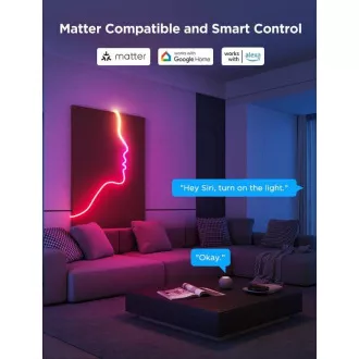 Govee Neon 2 MATTER flexibler LED-Streifen (3m) - RGBIC Govee Neon 2 MATTER flexibler LED-Streifen (3m) - RGBIC