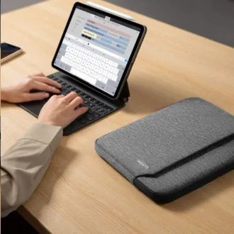 tomtoc Sleeve – 10", 9" iPad / 11" iPad Pro, grau