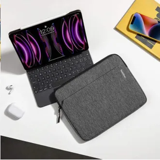 tomtoc Sleeve – 10", 9" iPad / 11" iPad Pro, grau