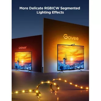 Govee TV Hintergrundbeleuchtung 3 Lite TV 75-85" SMART LED Hintergrundbeleuchtung RGBIC Govee TV Hintergrundbeleuchtung 3 Lite TV 75-85" SMART LED Hintergrundbeleuchtung RGBIC