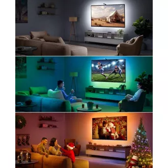 Govee TV Hintergrundbeleuchtung 3 Lite TV 75-85" SMART LED Hintergrundbeleuchtung RGBIC Govee TV Hintergrundbeleuchtung 3 Lite TV 75-85" SMART LED Hintergrundbeleuchtung RGBIC