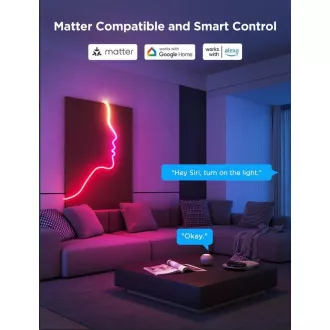 Govee Neon 2 MATTER flexibler LED-Streifen (5m) - RGBIC Govee Neon 2 MATTER flexibler LED-Streifen (5m) - RGBIC