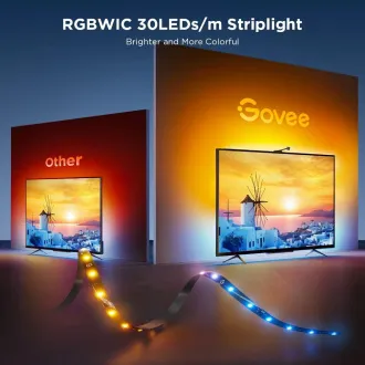 Govee Hintergrundbeleuchtung 3S Netflix TV 55-65 SMART LED Hintergrundbeleuchtung RGBICW Govee Hintergrundbeleuchtung 3S Netflix TV 55-65 SMART LED Hintergrundbeleuchtung RGBICW