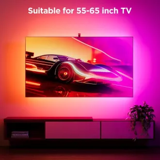 Govee Hintergrundbeleuchtung 3S Netflix TV 55-65 SMART LED Hintergrundbeleuchtung RGBICW Govee Hintergrundbeleuchtung 3S Netflix TV 55-65 SMART LED Hintergrundbeleuchtung RGBICW
