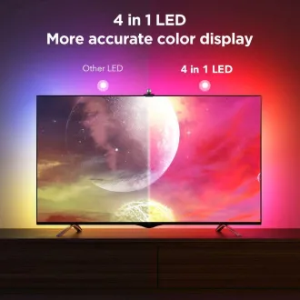 Govee Hintergrundbeleuchtung 3S Netflix TV 55-65 SMART LED Hintergrundbeleuchtung RGBICW Govee Hintergrundbeleuchtung 3S Netflix TV 55-65 SMART LED Hintergrundbeleuchtung RGBICW