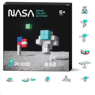 PIXIO NASA - Magnetischer Bausatz für die Kolonialbasis PIXIO NASA - Magnetischer Bausatz für die Kolonialbasis
