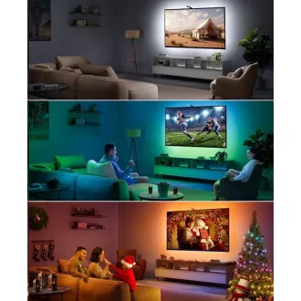 Govee TV Hintergrundbeleuchtung 3 Lite TV 40-50" SMART LED Hintergrundbeleuchtung RGBIC Govee TV Hintergrundbeleuchtung 3 Lite TV 40-50" SMART LED Hintergrundbeleuchtung RGBIC