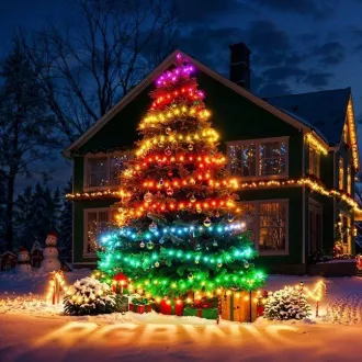 Govee RGBW-Beleuchtung für Weihnachtsbaum 20m Matter Govee RGBW-Beleuchtung für Weihnachtsbaum 20m Matter
