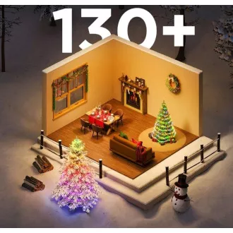 Govee RGBW-Beleuchtung für Weihnachtsbaum 20m Matter Govee RGBW-Beleuchtung für Weihnachtsbaum 20m Matter