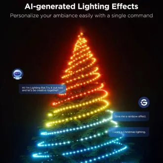 Govee RGBW-Beleuchtung für Weihnachtsbaum 20m Matter Govee RGBW-Beleuchtung für Weihnachtsbaum 20m Matter