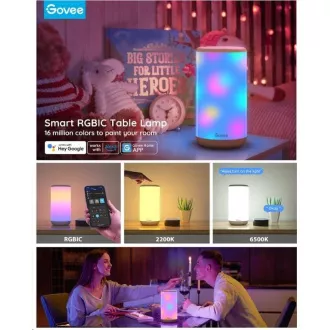 Govee Tischleuchte 2 RGBW Tischleuchte Matter