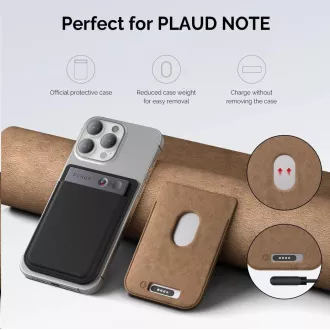 PLAUD Note Case Braun - Note Case, braun PLAUD Note Case Braun - Note Case, braun