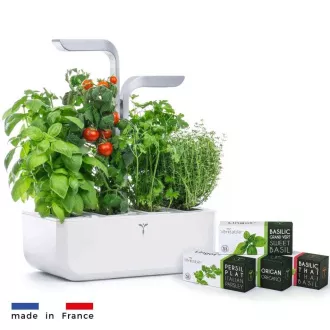 Véritable SMART - Automatisches Pflanzgefäß mit Lichtsteuerung, weiß Véritable SMART - Automatisches Pflanzgefäß mit Lichtsteuerung, weiß