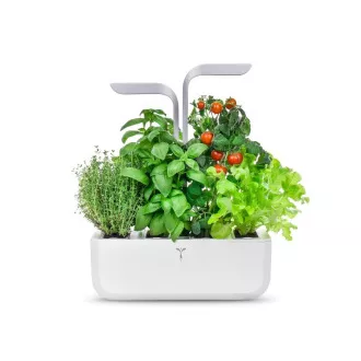 Véritable SMART - Automatisches Pflanzgefäß mit Lichtsteuerung, weiß Véritable SMART - Automatisches Pflanzgefäß mit Lichtsteuerung, weiß
