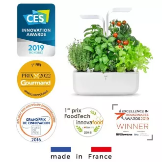 Véritable SMART - Automatisches Pflanzgefäß mit Lichtsteuerung, weiß Véritable SMART - Automatisches Pflanzgefäß mit Lichtsteuerung, weiß