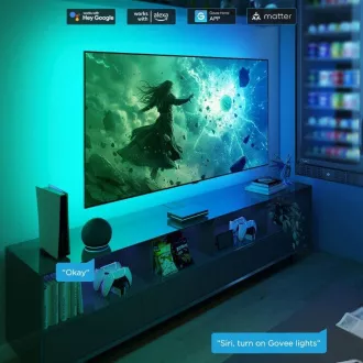 Govee AI Sync Box 2 Smart TV RGBICW Hintergrundbeleuchtung 55-65"