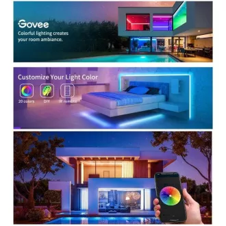 Govee WiFi RGB Smart LED Streifen 10m