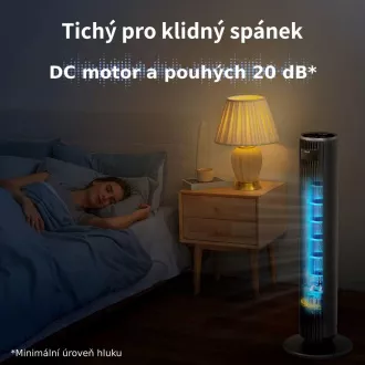 Levoit TempSense F362 DC Vortex Turmventilator - Automatischer Lüfter
