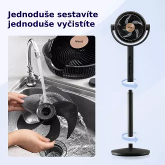 Levoit TempSense R432 DC Zyklonlüfter - Automatischer Lüfter Levoit TempSense R432 DC Zyklonlüfter - Automatischer Lüfter