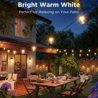 Govee RGBICW Smart Garden Kette 15 Glühbirnen Materie Govee RGBICW Smart Garden Kette 15 Glühbirnen Materie