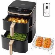 Cosori Turbo Tower Pro Smart Heißluftfritteuse 10, 8l schwarz