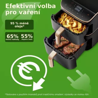 Cosori Turbo Tower Pro Smart Heißluftfritteuse 10, 8l schwarz