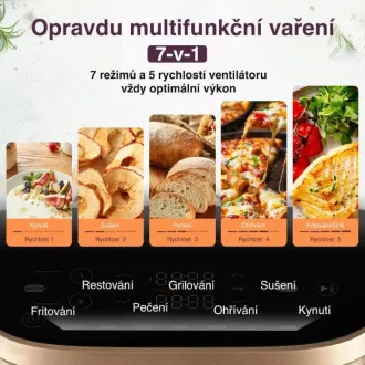Cosori Turbo Tower Pro Smart Heißluftfritteuse 10, 8l schwarz