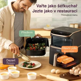 Cosori Turbo Tower Pro Smart Heißluftfritteuse 10, 8l schwarz