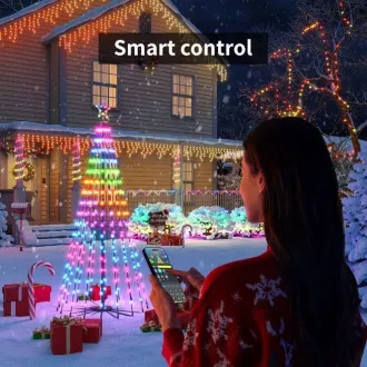 Govee RGBIC Weihnachtsbaum mit Stern 1, 8m Matter Govee RGBIC Weihnachtsbaum mit Stern 1, 8m Matter