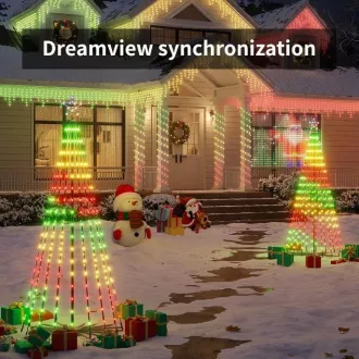 Govee RGBIC Weihnachtsbaum mit Stern 1, 8m Matter Govee RGBIC Weihnachtsbaum mit Stern 1, 8m Matter