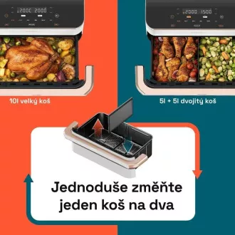 Cosori TF101S Dual blaze TwinFry 10l Heißluftfritteuse - weiß