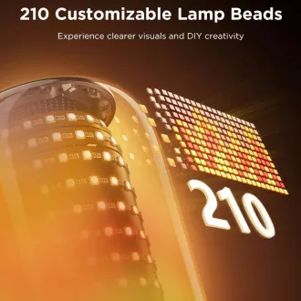 Govee Tischleuchte 2 RGBW Kabellose Lautsprecherlampe - JBL Sound