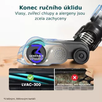 Levoit LVAC-300 Plus 6in1 Aku Turbo Zyklon schwarz