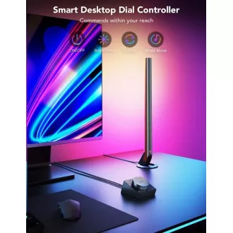 Govee Smart Gaming WiFi LED Panel   Smart Dual Controller Weiß