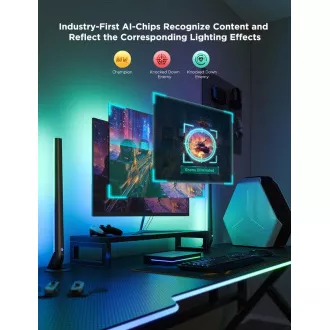 Govee AI Sync Box Kit 2 Smart PC Beleuchtungsset 27-34" LED-Panels Govee AI Sync Box Kit 2 Smart PC Beleuchtungsset 27-34" LED-Panels
