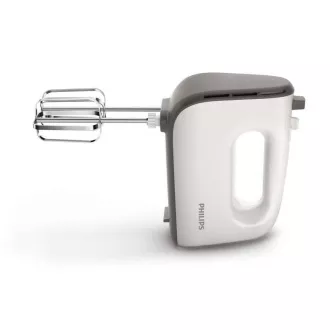 Philips HR3740/00 Viva Collection Handrührer, 450 W, Doppelquirl, 5 Geschwindigkeitsstufen, Turbofunktion, weiß