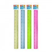 Lineal 30cm Farbmix flexibel