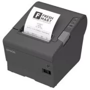 EPSON TM-T88V Kassendrucker, USB + seriell, dunkel, mit Netzteil