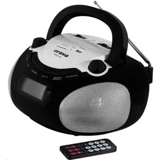 Orava RSU-05 Player, USB/SD tragbar, Bluetooth, AM/FM/SW1/SW2 Radio, Kopfhörerausgang, LCD Display