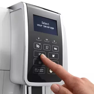 DeLonghi ECAM 350.35.W Dinamica Kaffeevollautomat, 1450 W, 15 bar, LCD-Display, weiß DeLonghi ECAM 350.35.W Dinamica Kaffeevollautomat, 1450 W, 15 bar, LCD-Display, weiß