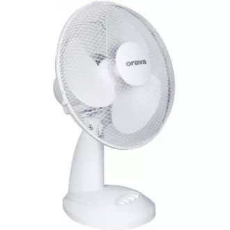 Orava SF-13 Tischventilator, Oszillation, 3 Geschwindigkeiten, Durchmesser 30 cm