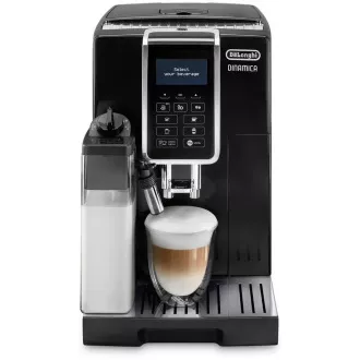 DeLonghi Dinamica ECAM 350.55.B Kaffeevollautomat, 15 bar, integriertes Mahlwerk, Milchsystem, Kaffeesatzbehälter DeLonghi Dinamica ECAM 350.55.B Kaffeevollautomat, 15 bar, integriertes Mahlwerk, Milchsystem, Kaffeesatzbehälter
