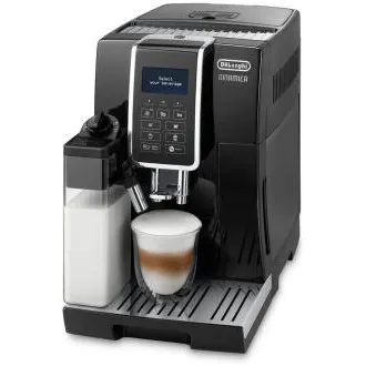 DeLonghi Dinamica ECAM 350.55.B Kaffeevollautomat, 15 bar, integriertes Mahlwerk, Milchsystem, Kaffeesatzbehälter