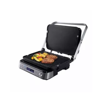 Orava Grillchef-3 elektrischer Kontaktgrill, 2000 W, LCD-Display, Timer, digitale Steuerung