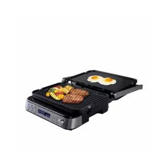 Orava Grillchef-3 elektrischer Kontaktgrill, 2000 W, LCD-Display, Timer, digitale Steuerung