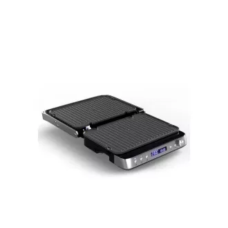 Orava Grillchef-3 elektrischer Kontaktgrill, 2000 W, LCD-Display, Timer, digitale Steuerung